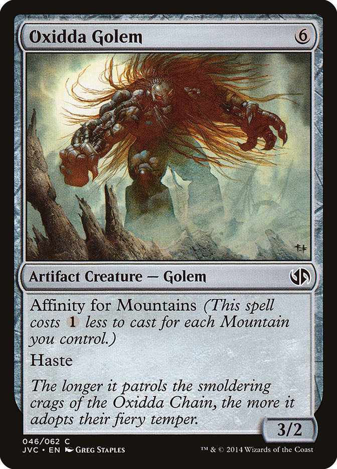 Oxidda Golem [Duel Decks Anthology] - The Mythic Store | 24h Order Processing