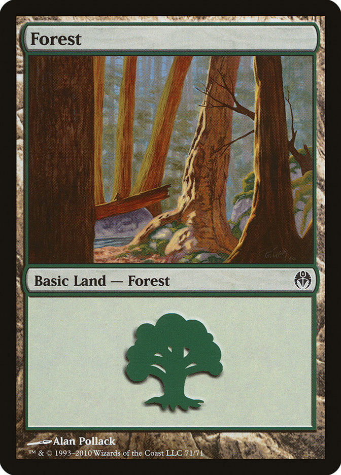 Forest (71) [Duel Decks: Phyrexia vs. the Coalition] - The Mythic Store | 24h Order Processing