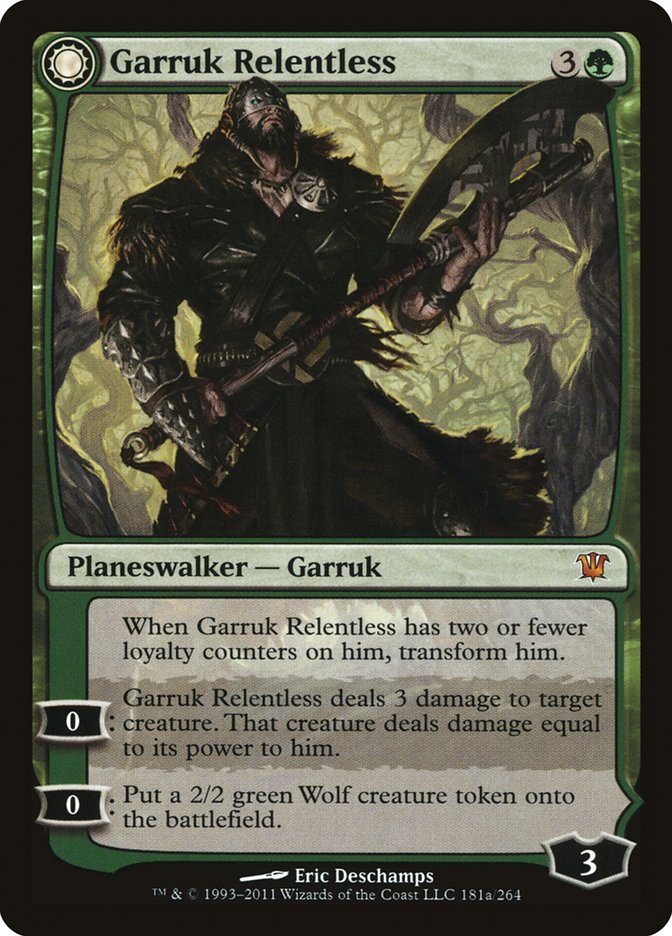 Garruk Relentless // Garruk, the Veil-Cursed [Innistrad] - The Mythic Store | 24h Order Processing
