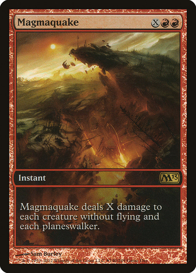 Magmaquake (Game Day) [Magic 2013 Promos] - The Mythic Store | 24h Order Processing