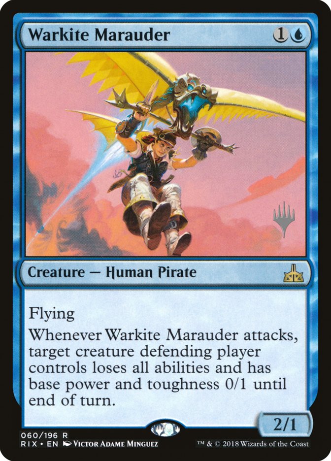 Warkite Marauder (Promo Pack) [Rivals of Ixalan Promos] - The Mythic Store | 24h Order Processing