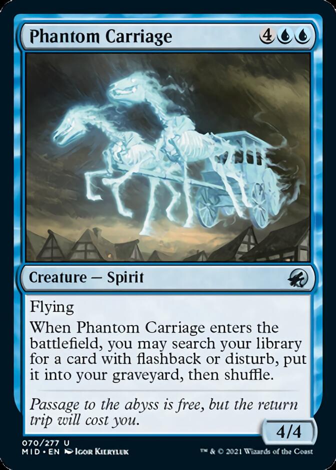 Phantom Carriage [Innistrad: Midnight Hunt] - The Mythic Store | 24h Order Processing