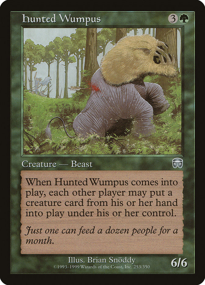 Hunted Wumpus [Mercadian Masques] - The Mythic Store | 24h Order Processing