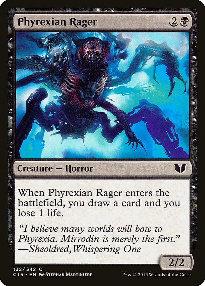 Phyrexian Rager [Commander 2015] - The Mythic Store | 24h Order Processing