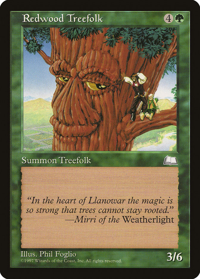 Redwood Treefolk [Weatherlight] - The Mythic Store | 24h Order Processing