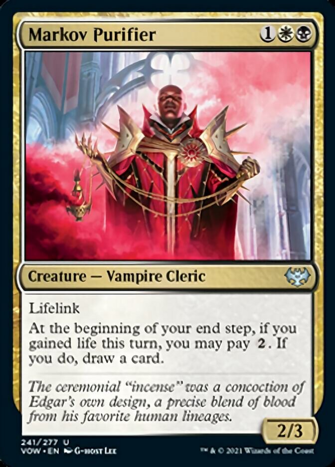 Markov Purifier [Innistrad: Crimson Vow] - The Mythic Store | 24h Order Processing