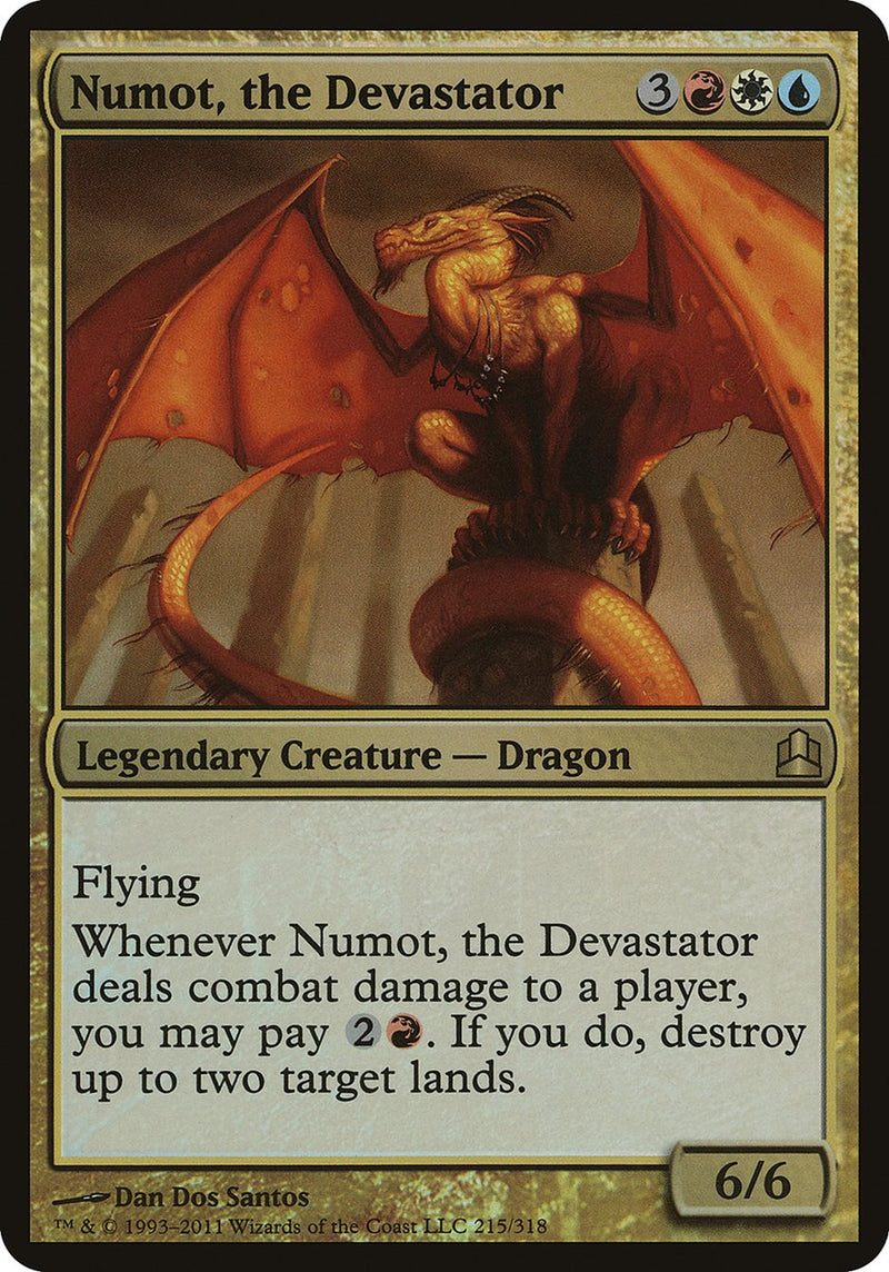 Numot, the Devastator (Oversized) [Commander 2011 Oversized] - The Mythic Store | 24h Order Processing