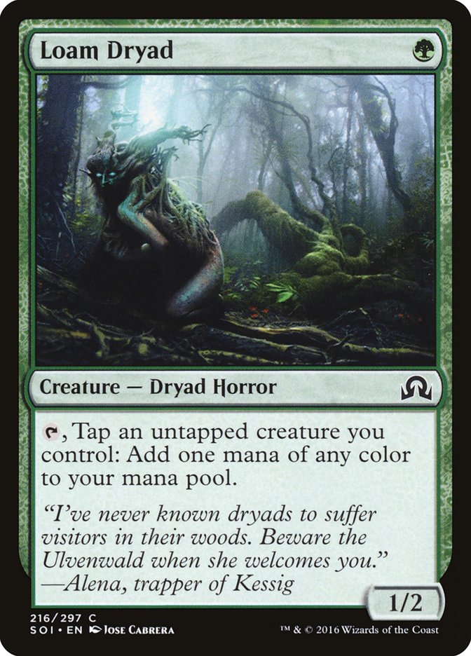 Loam Dryad [Shadows over Innistrad] - The Mythic Store | 24h Order Processing