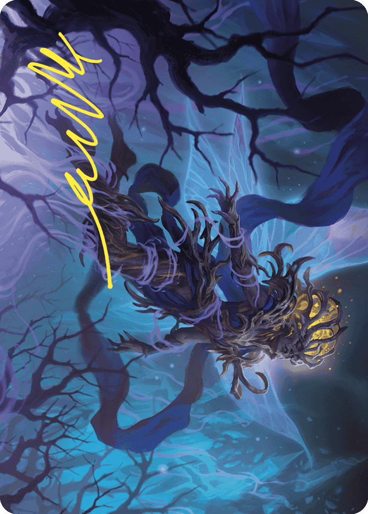 Sleep-Cursed Faerie Art Card (Gold-Stamped Signature) [Wilds of Eldraine Art Series] - The Mythic Store | 24h Order Processing