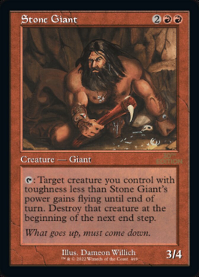 Stone Giant (Retro) [30th Anniversary Edition] - The Mythic Store | 24h Order Processing