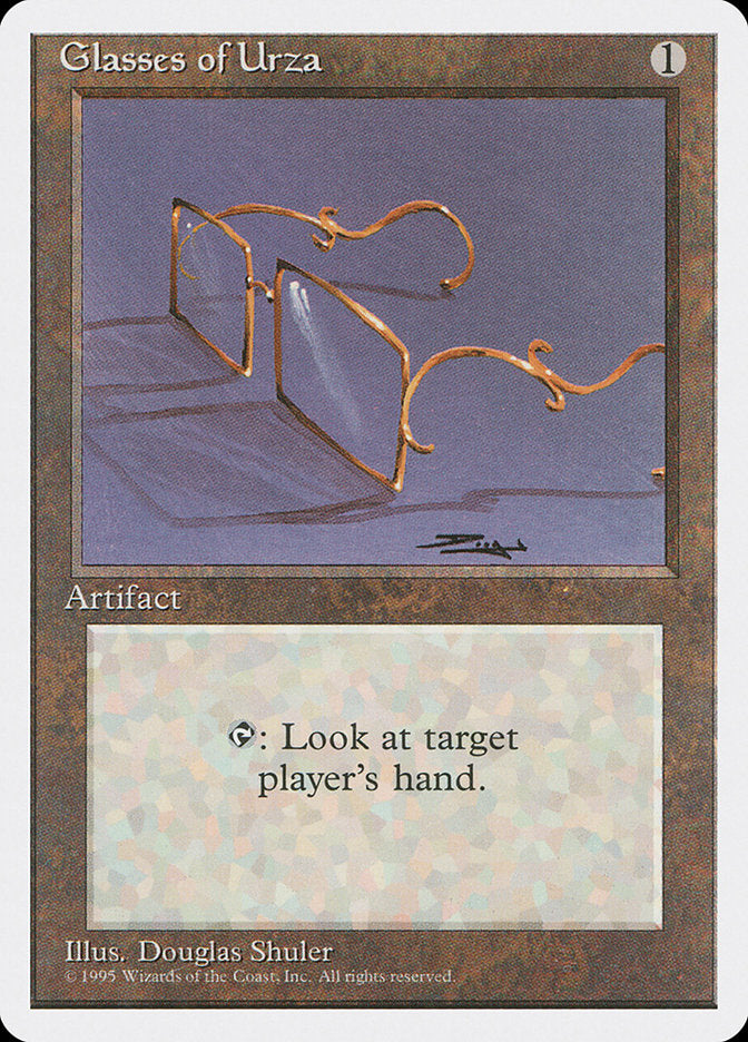 Glasses of Urza [Fourth Edition] - The Mythic Store | 24h Order Processing