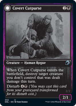 Covert Cutpurse // Covetous Geist [Innistrad: Double Feature] - The Mythic Store | 24h Order Processing