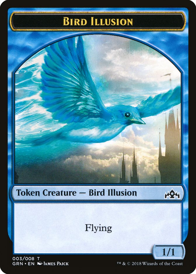 Bird Illusion Token [Guilds of Ravnica Tokens] - The Mythic Store | 24h Order Processing