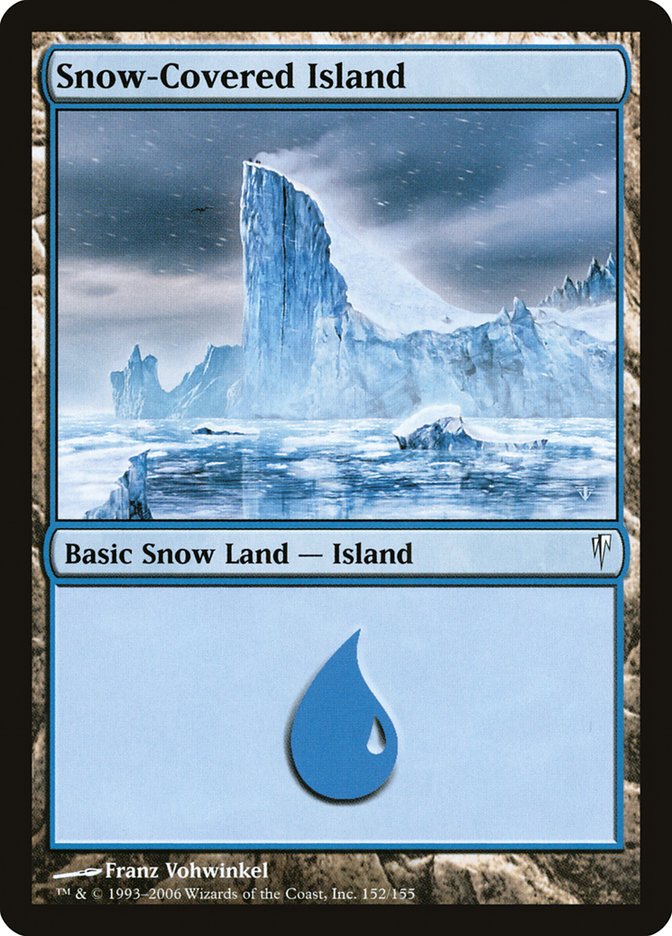Snow-Covered Island [Coldsnap] - The Mythic Store | 24h Order Processing