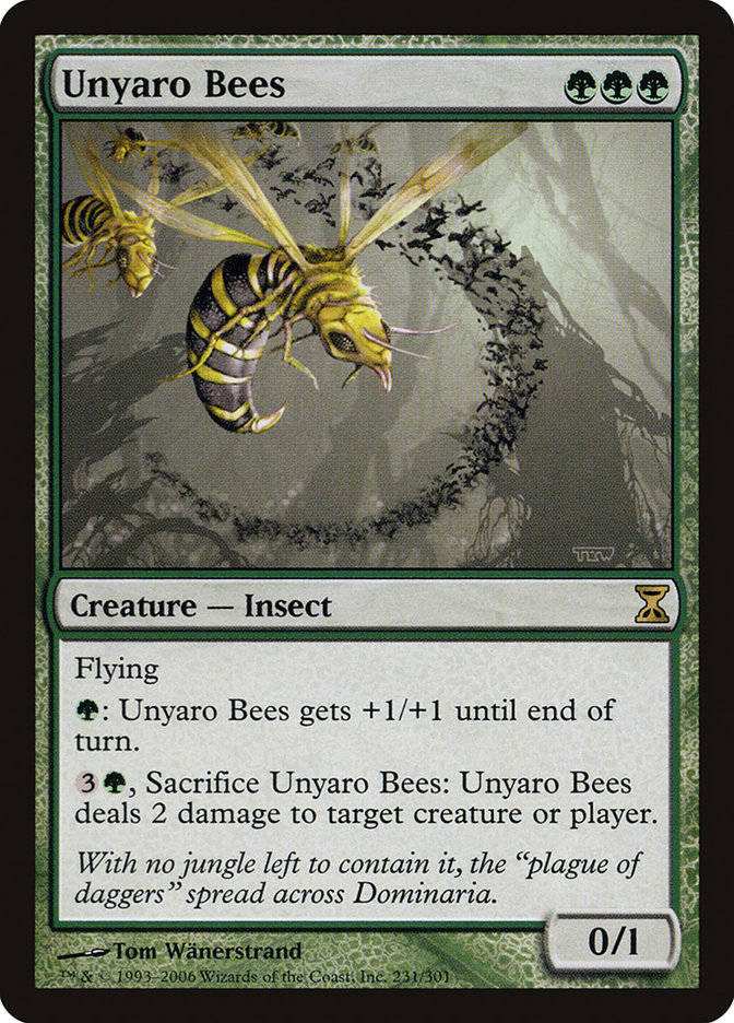 Unyaro Bees [Time Spiral] - The Mythic Store | 24h Order Processing