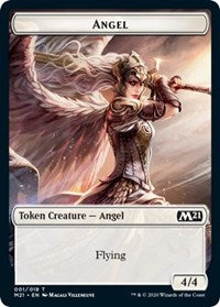 Angel // Weird Double-Sided Token [Core Set 2021 Tokens] - The Mythic Store | 24h Order Processing