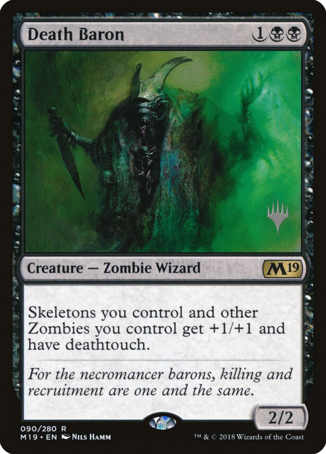 Death Baron (Promo Pack) [Core Set 2019 Promos] - The Mythic Store | 24h Order Processing