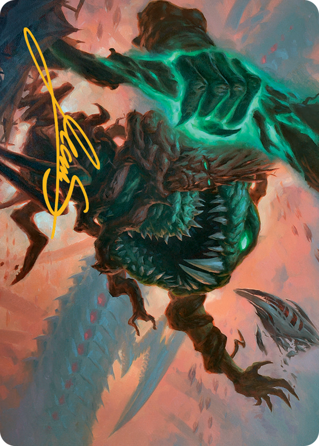 Yargle and Multani Art Card (Gold-Stamped Signature) [March of the Machine Art Series] - The Mythic Store | 24h Order Processing