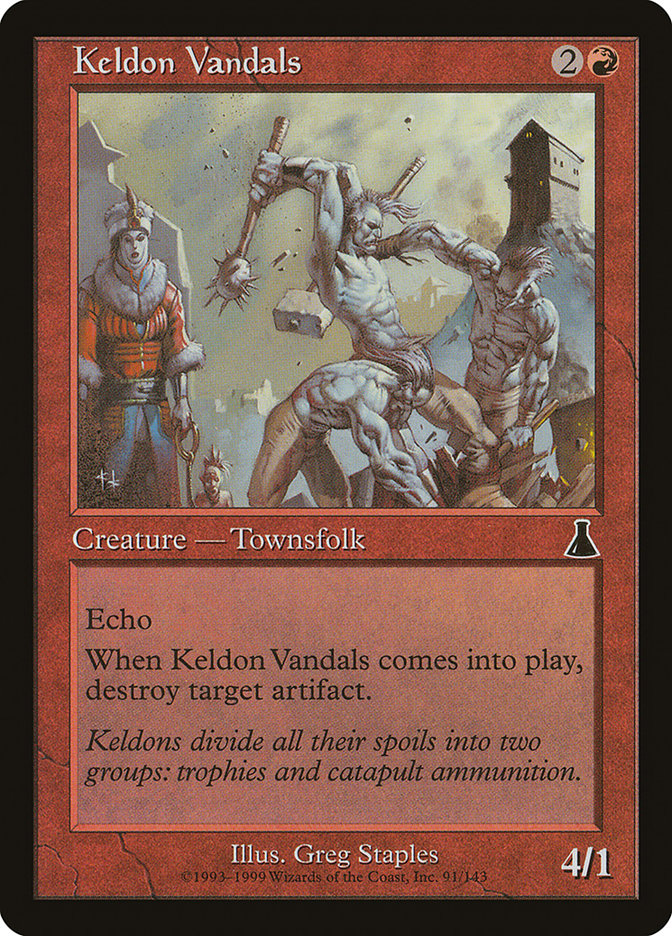 Keldon Vandals [Urza's Destiny] - The Mythic Store | 24h Order Processing