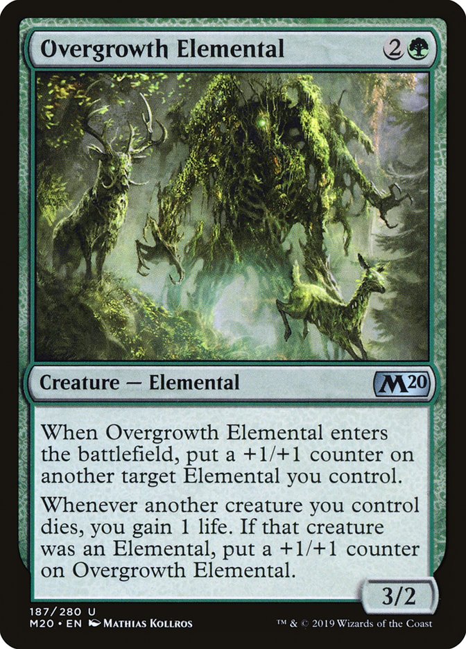 Overgrowth Elemental [Core Set 2020] - The Mythic Store | 24h Order Processing