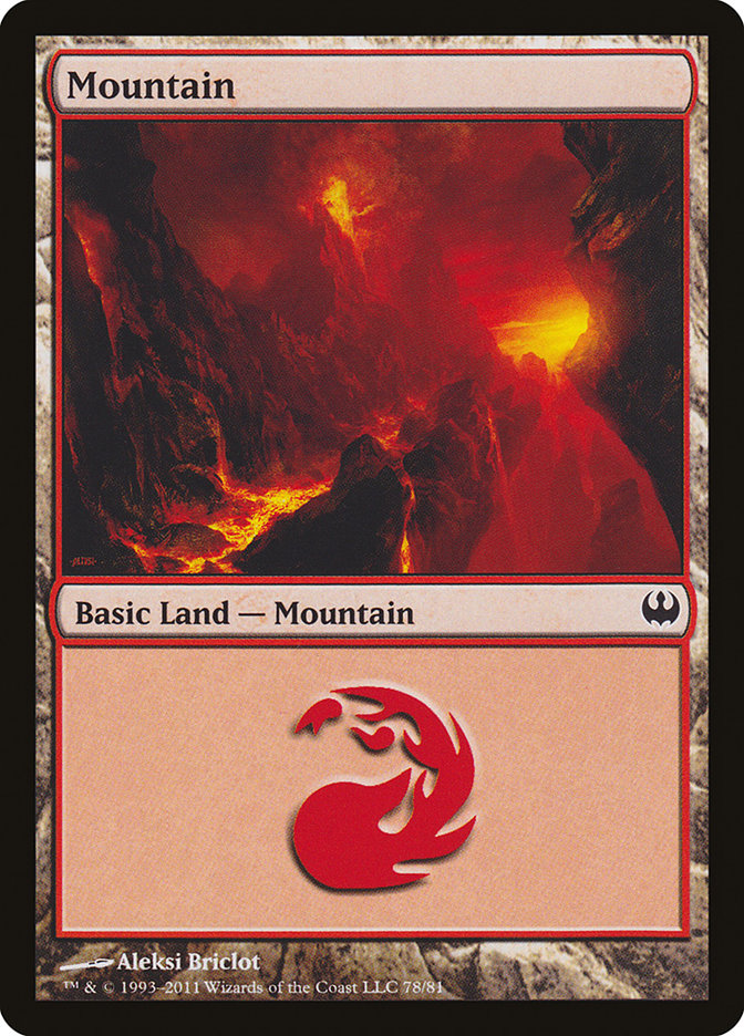Mountain (78) [Duel Decks: Knights vs. Dragons] - The Mythic Store | 24h Order Processing