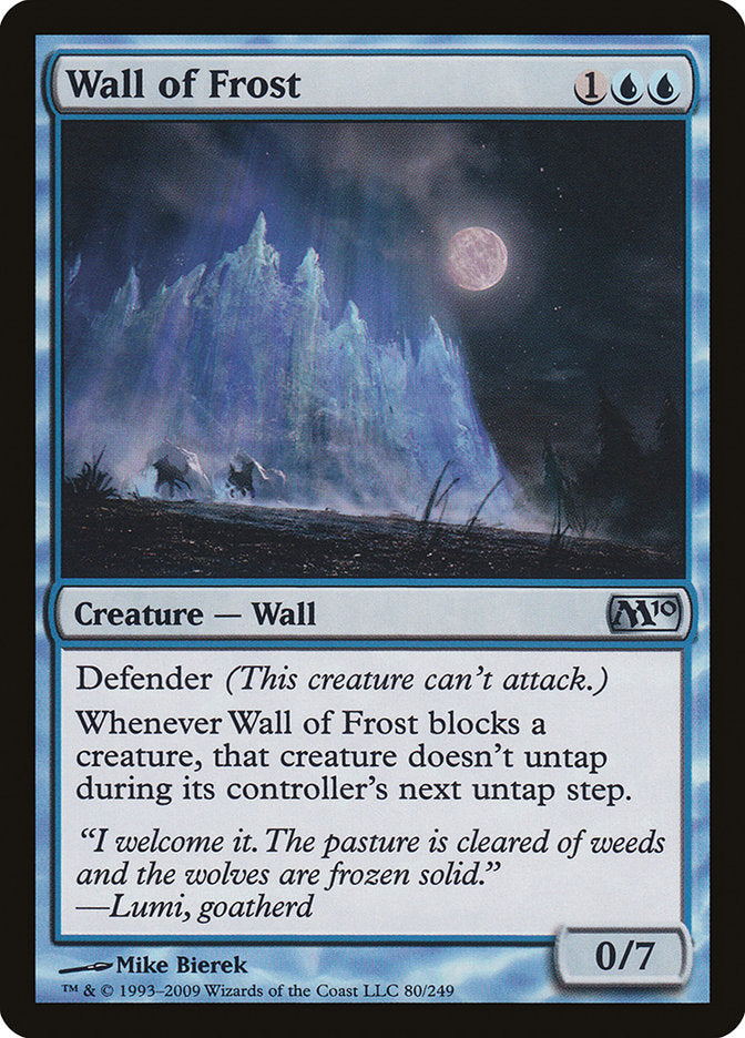 Wall of Frost [Magic 2010] - The Mythic Store | 24h Order Processing