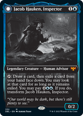 Jacob Hauken, Inspector // Hauken's Insight [Innistrad: Double Feature] - The Mythic Store | 24h Order Processing