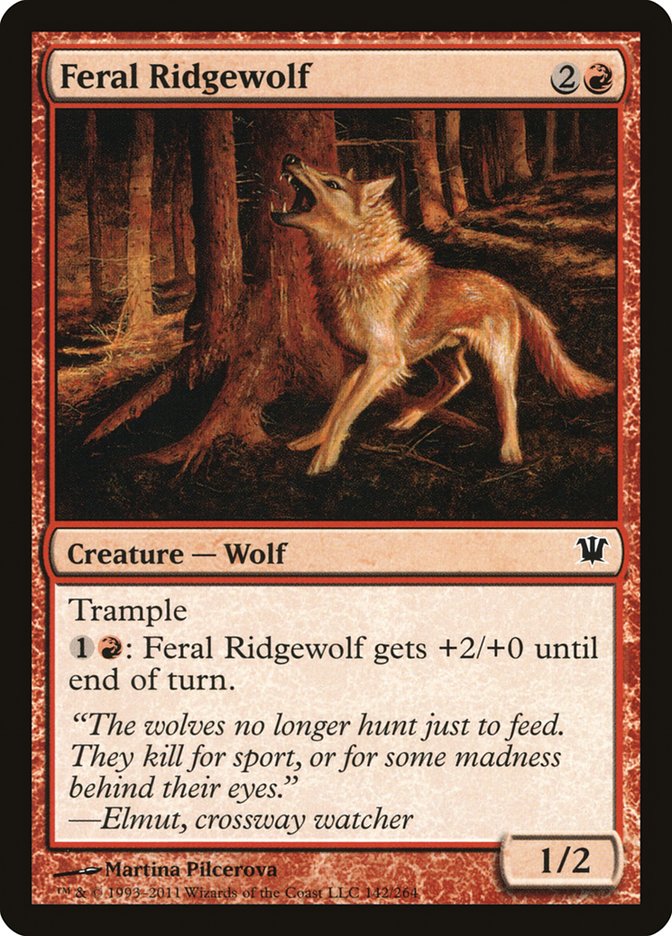Feral Ridgewolf [Innistrad] - The Mythic Store | 24h Order Processing
