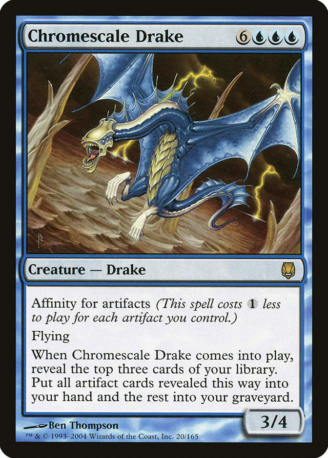 Chromescale Drake [Darksteel] - The Mythic Store | 24h Order Processing