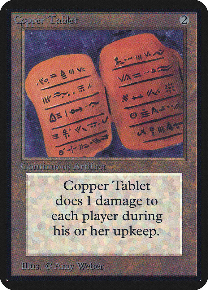 Copper Tablet [Alpha Edition] - The Mythic Store | 24h Order Processing