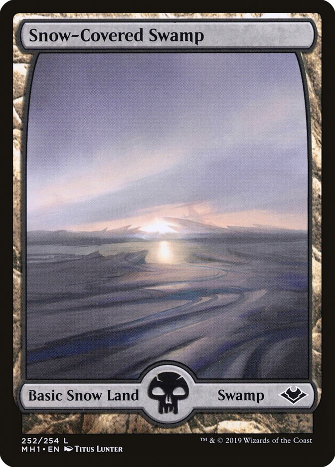 Snow-Covered Swamp [Modern Horizons] - The Mythic Store | 24h Order Processing