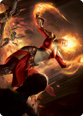 Light Up the Night Art Card (Gold-Stamped Signature) [Innistrad: Midnight Hunt Art Series] - The Mythic Store | 24h Order Processing