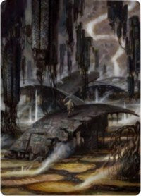 Grimclimb Pathway Art Card [Zendikar Rising Art Series] - The Mythic Store | 24h Order Processing