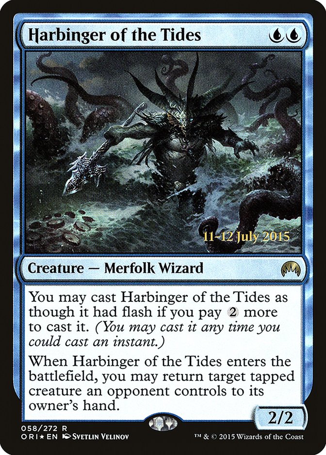 Harbinger of the Tides [Magic Origins Prerelease Promos] - The Mythic Store | 24h Order Processing