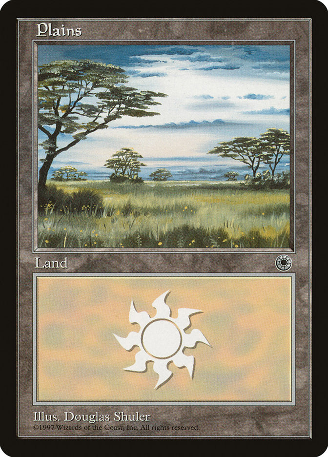 Plains (Yellow Flowers in Grass / Long Dark Cloud in Center) [Portal] - The Mythic Store | 24h Order Processing