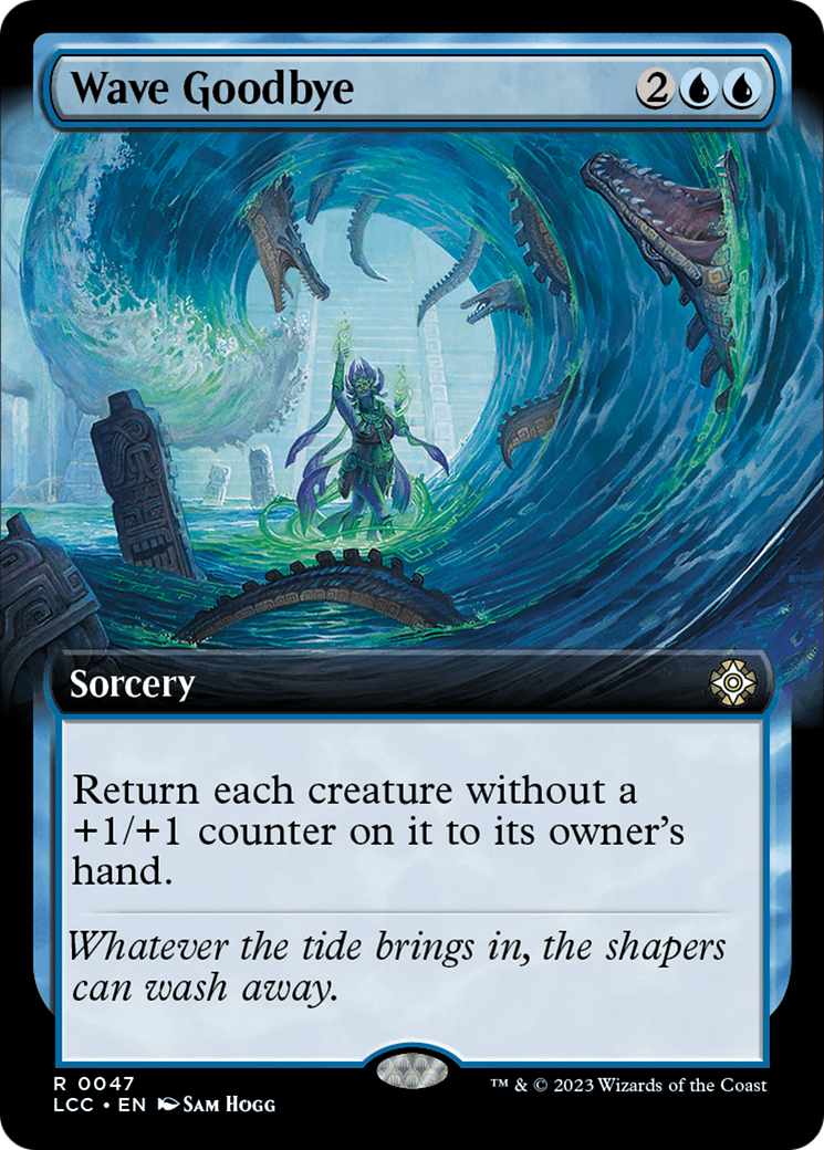 Wave Goodbye (Extended Art) [The Lost Caverns of Ixalan Commander] - The Mythic Store | 24h Order Processing