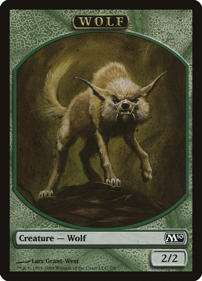 Wolf Token [Magic 2010 Tokens] - The Mythic Store | 24h Order Processing