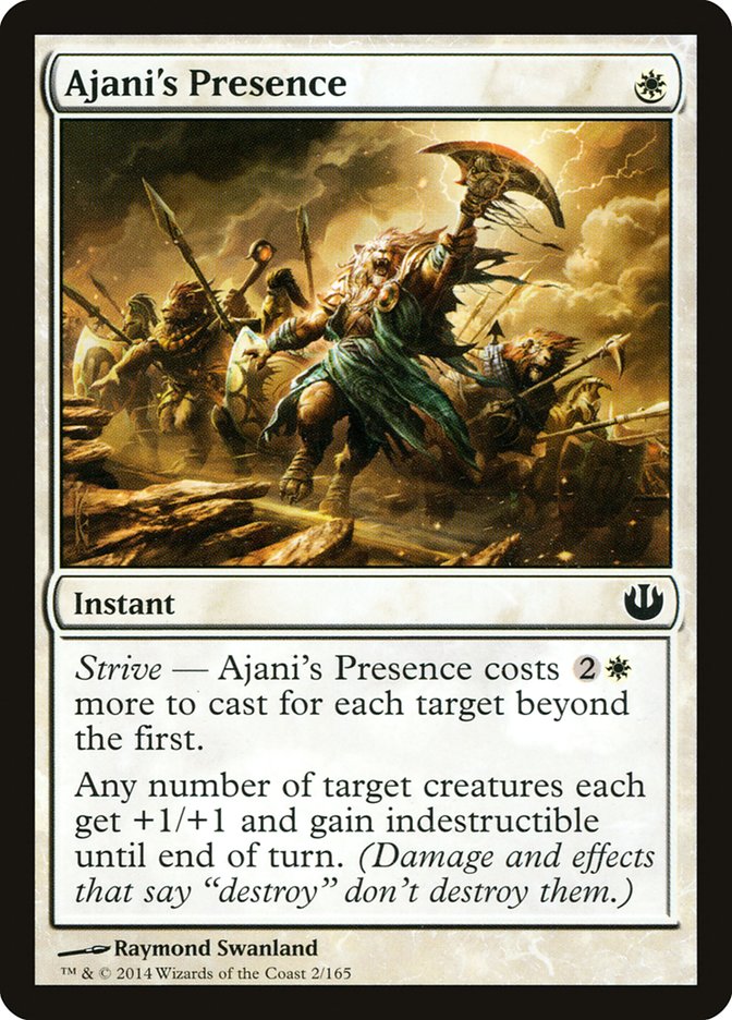Ajani's Presence [Journey into Nyx] - The Mythic Store | 24h Order Processing