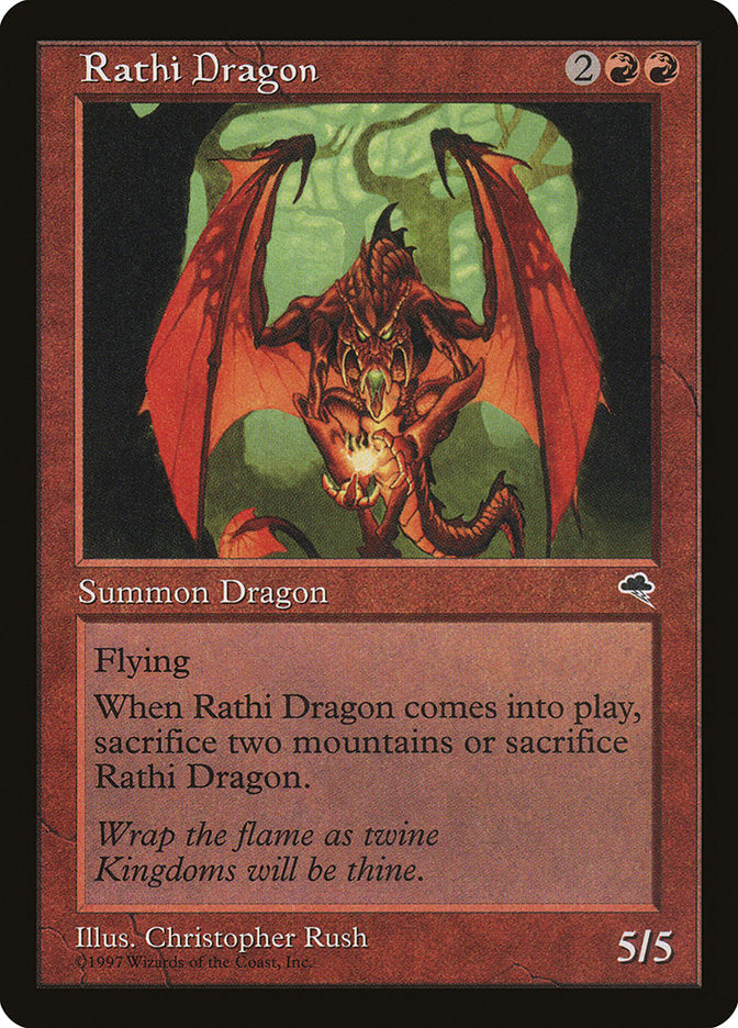 Rathi Dragon [Tempest] - The Mythic Store | 24h Order Processing