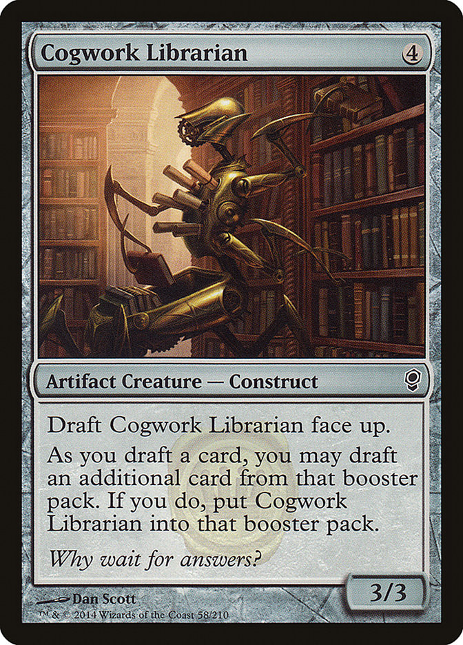 Cogwork Librarian [Conspiracy] - The Mythic Store | 24h Order Processing