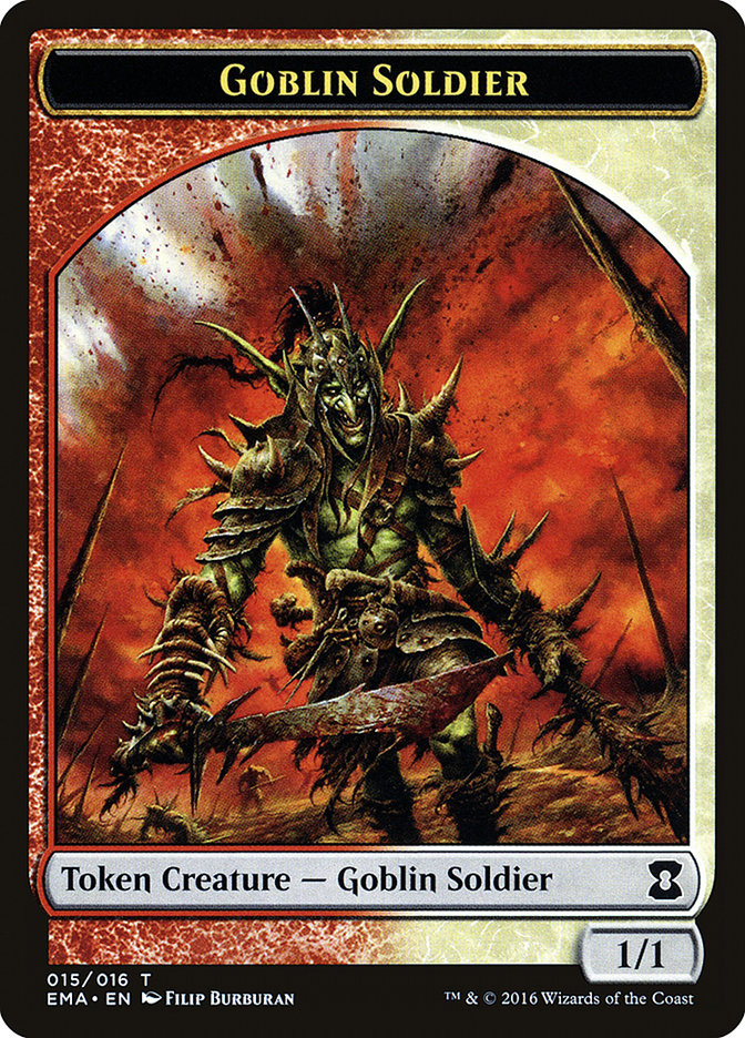 Goblin Soldier Token [Eternal Masters Tokens] - The Mythic Store | 24h Order Processing