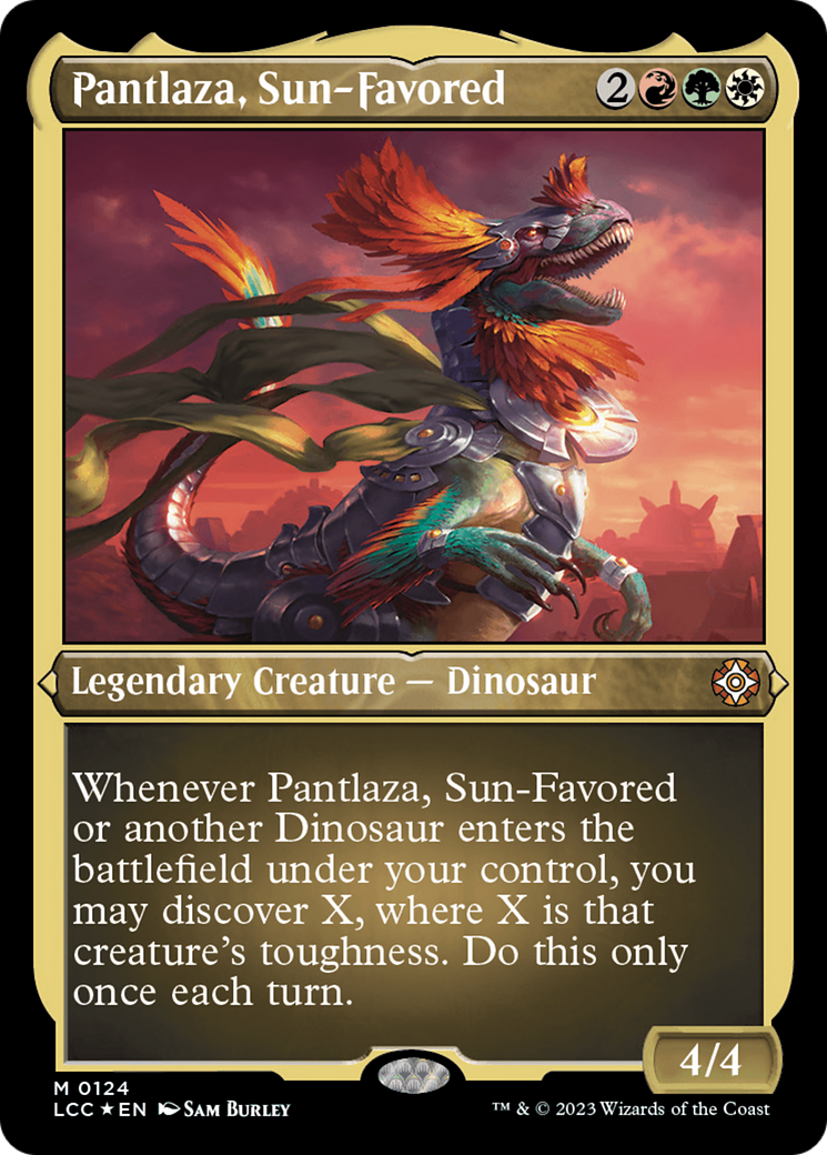 Pantlaza, Sun-Favored (Display Commander) [The Lost Caverns of Ixalan Commander] - The Mythic Store | 24h Order Processing