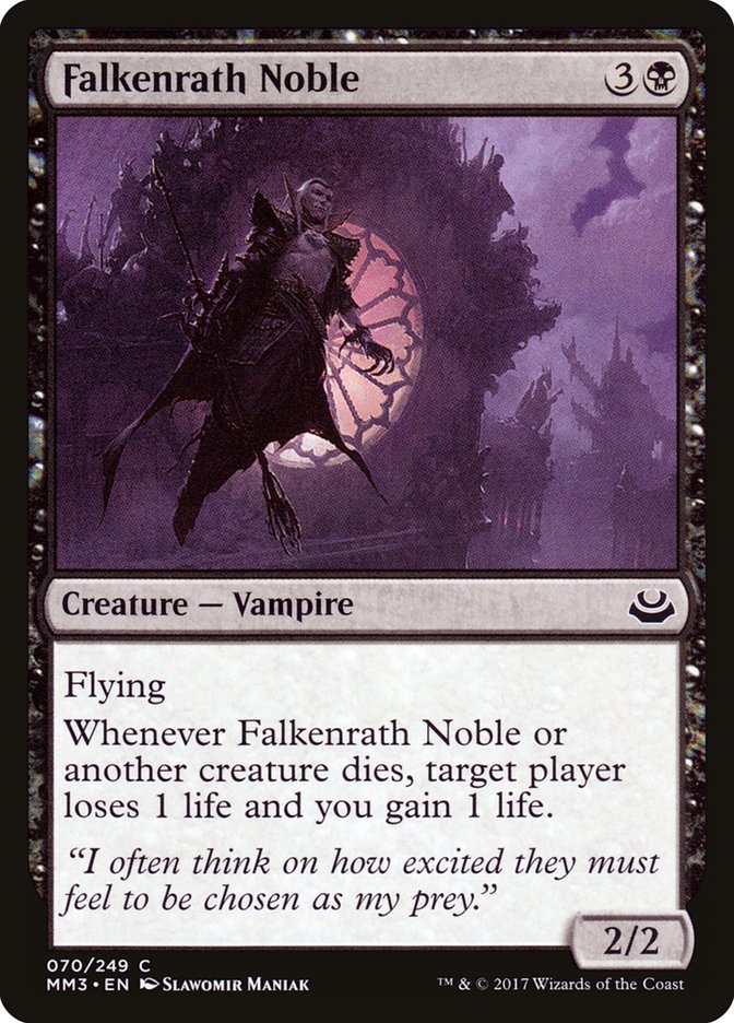 Falkenrath Noble [Modern Masters 2017] - The Mythic Store | 24h Order Processing