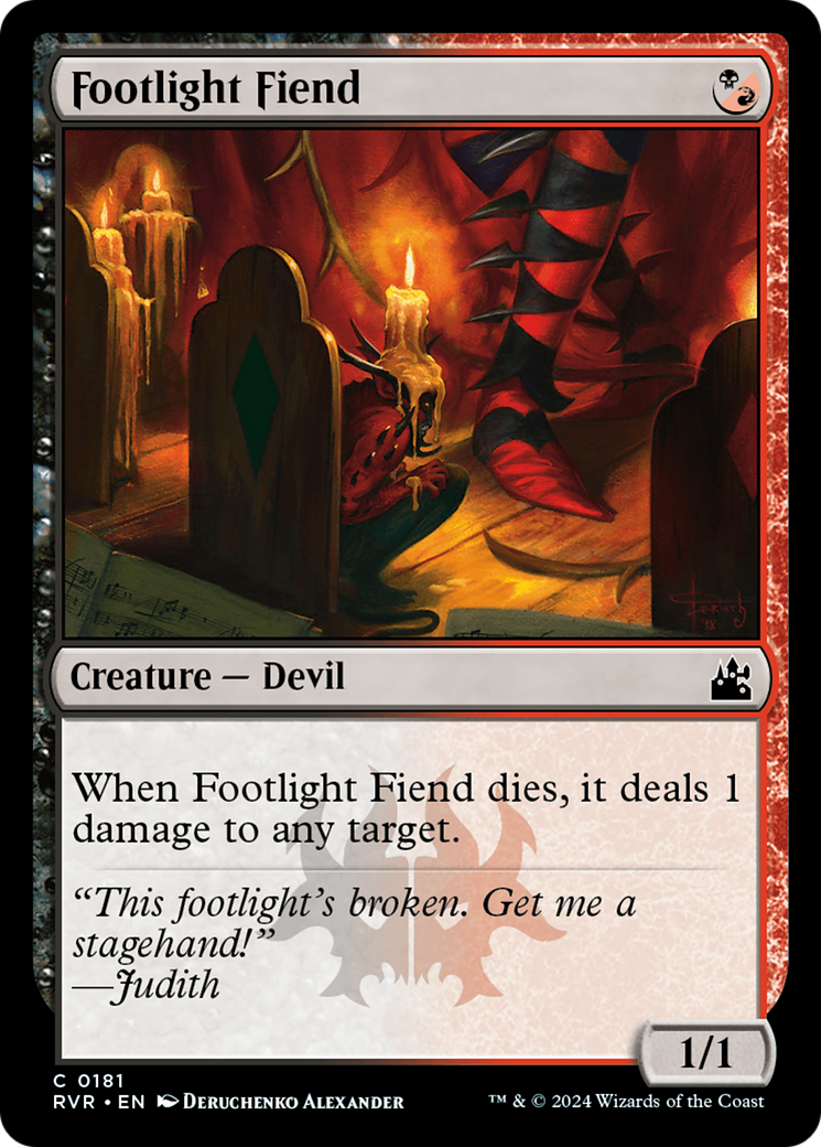 Footlight Fiend [Ravnica Remastered] - The Mythic Store | 24h Order Processing