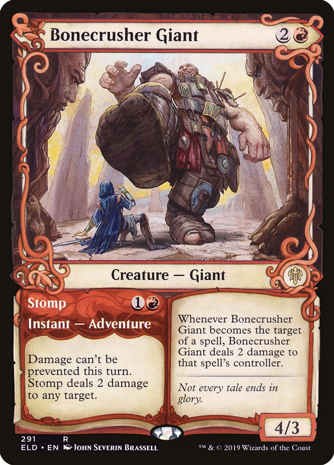 Bonecrusher Giant // Stomp (Showcase) [Throne of Eldraine] - The Mythic Store | 24h Order Processing