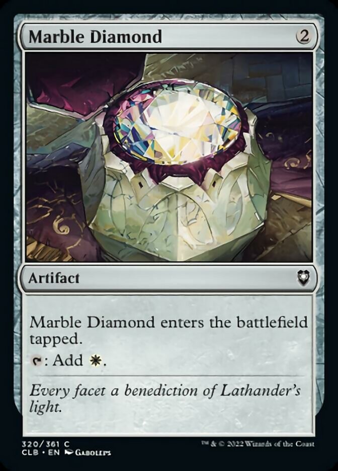 Marble Diamond [Commander Legends: Battle for Baldur's Gate] - The Mythic Store | 24h Order Processing