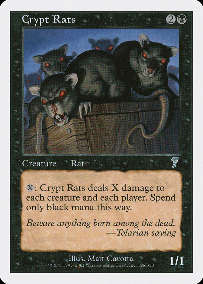 Crypt Rats [Seventh Edition] - The Mythic Store | 24h Order Processing
