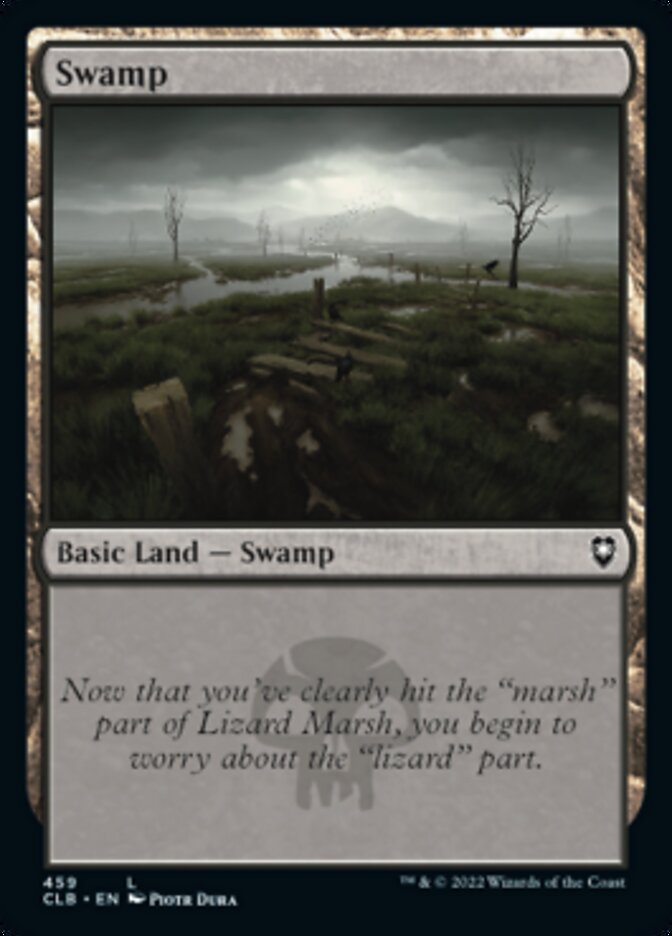 Swamp (459) [Commander Legends: Battle for Baldur's Gate] - The Mythic Store | 24h Order Processing