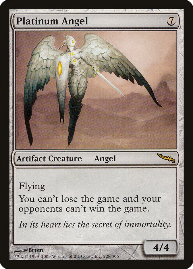 Platinum Angel [Mirrodin] - The Mythic Store | 24h Order Processing