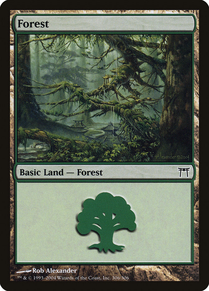 Forest (306) [Champions of Kamigawa] - The Mythic Store | 24h Order Processing